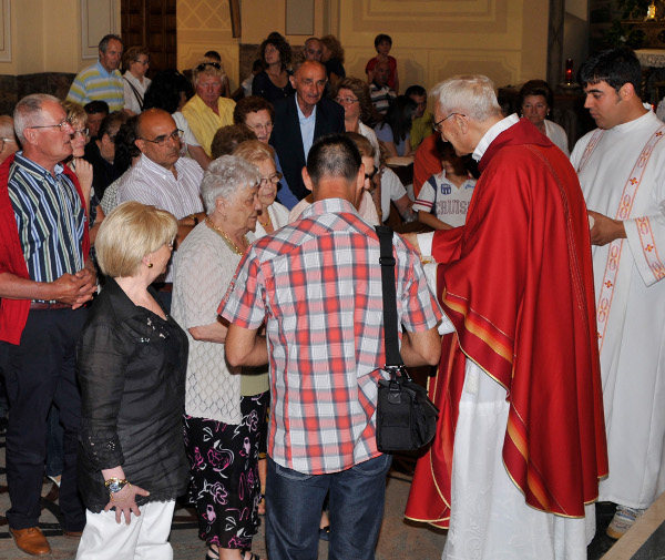 Foto della celebrazione per Don Baldina